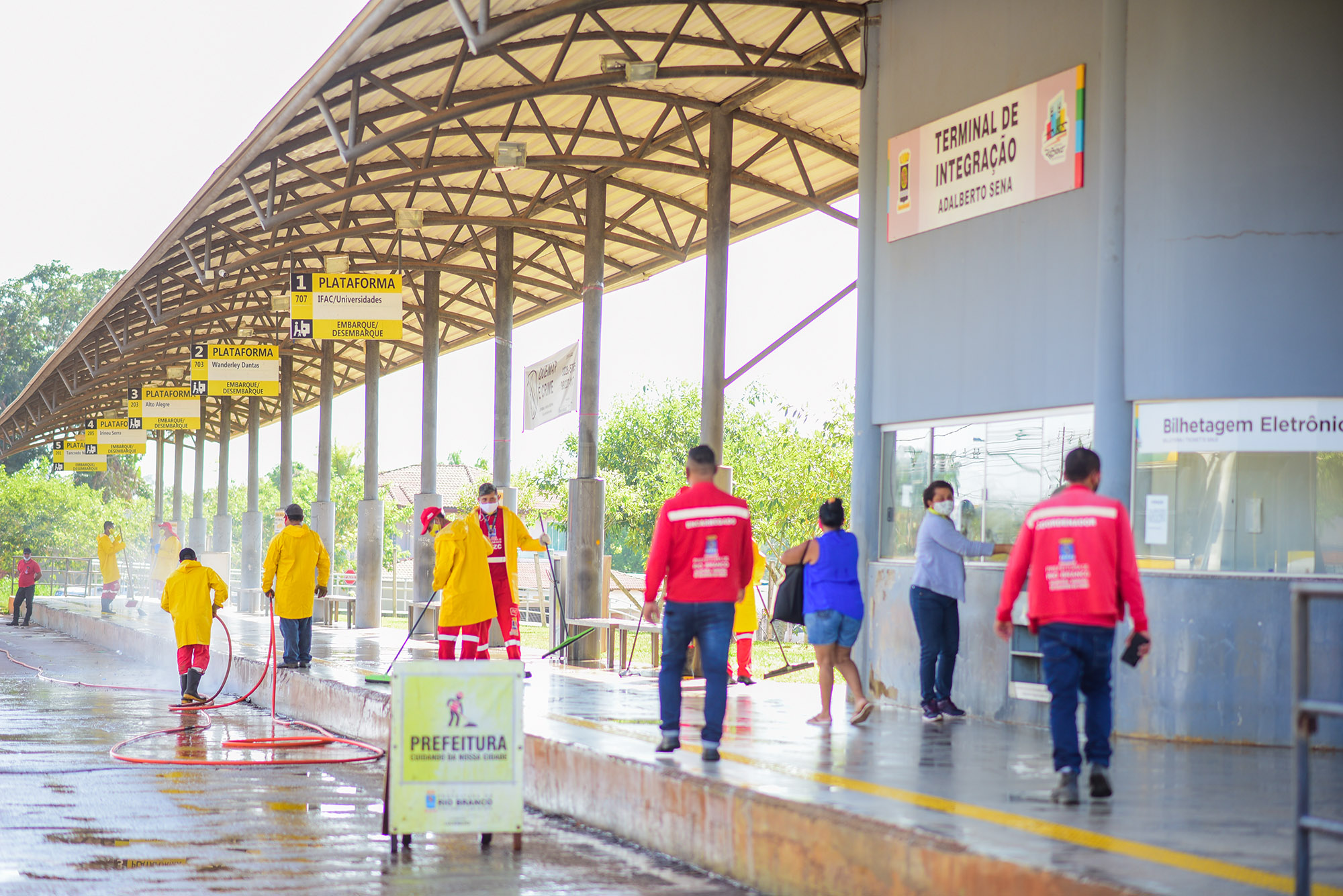 Prefeitura reforça higienização e sanitização de equipamentos públicos