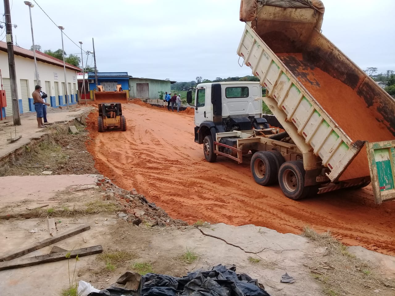Internauta denuncia irregularidades em obra de contenção do Rio Iaco, em Sena