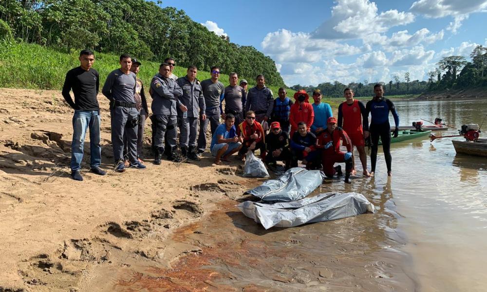 Prefeito de Envira agradece empenho dos Bombeiros do AC e AM no resgate dos policiais