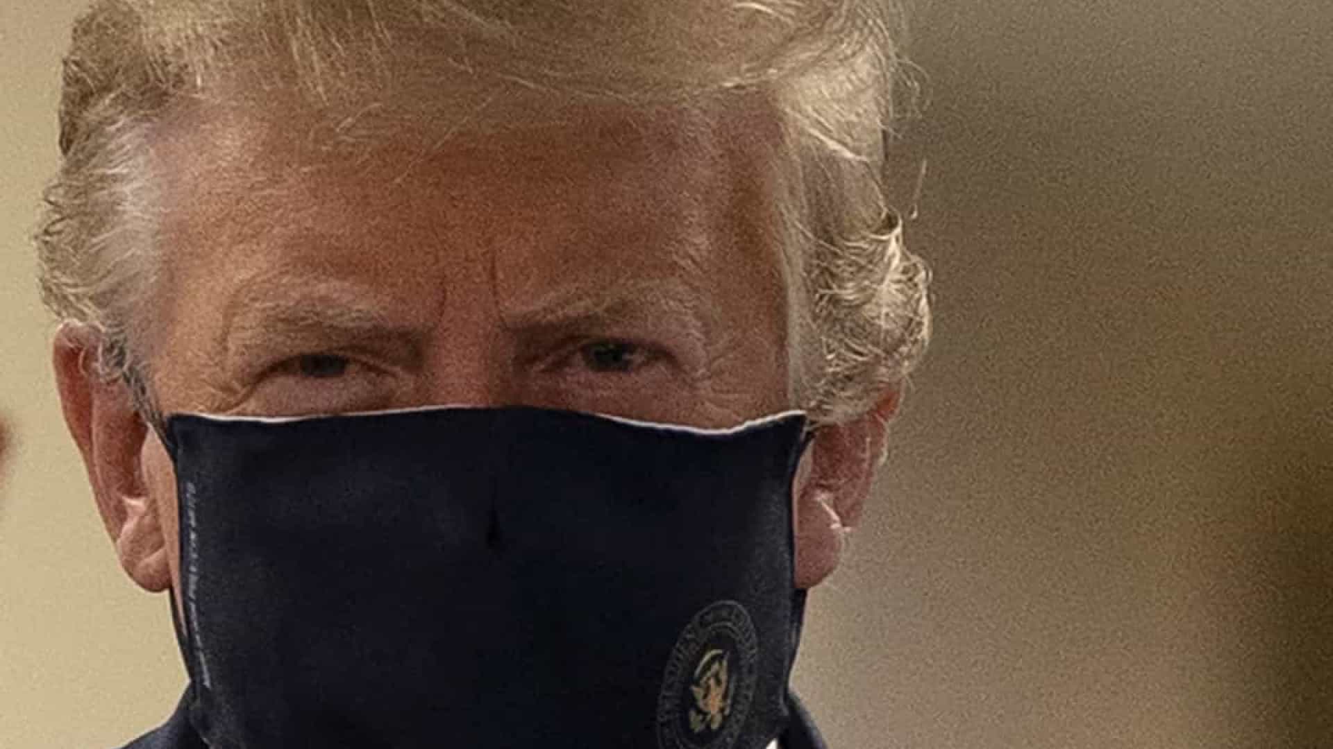 Donald Trump defende uso de máscara como gesto “patriótico”