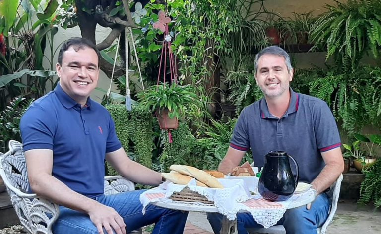 Marcus Alexandre recebe Daniel Zen em sua casa para falar de disputa por Prefeitura