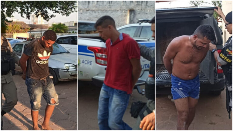 Após assalto a pai com filha de 6 anos e arrastão na Sobral, trio é preso na Capital