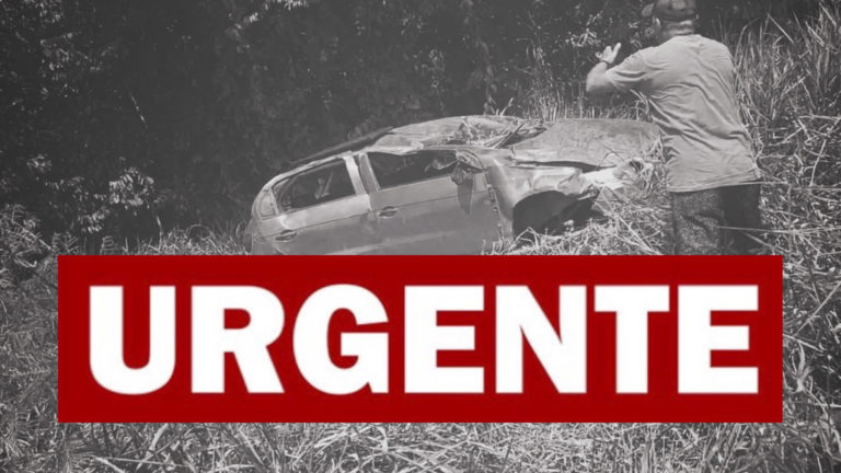 Acidente na BR-364: criança é arremessada para fora de carro; 4 pessoas ficaram feridas