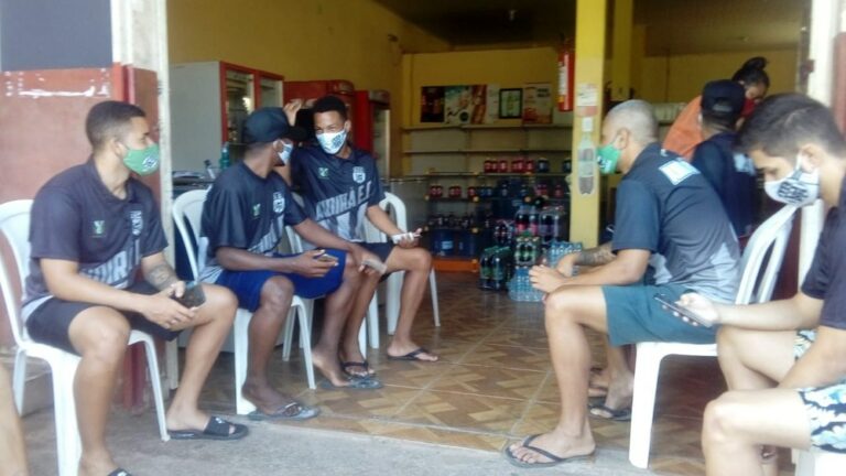 Jogadores do Andirá passam por teste de covid-19
