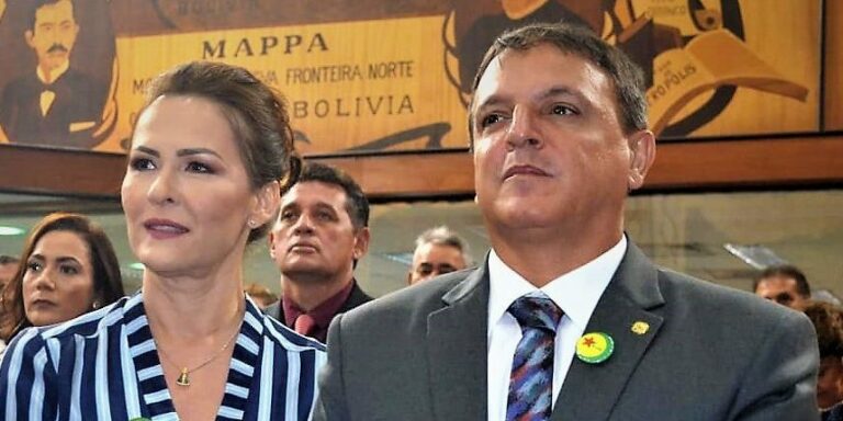 Márcia, esposa do senador Bittar, testa positivo para Covid-19