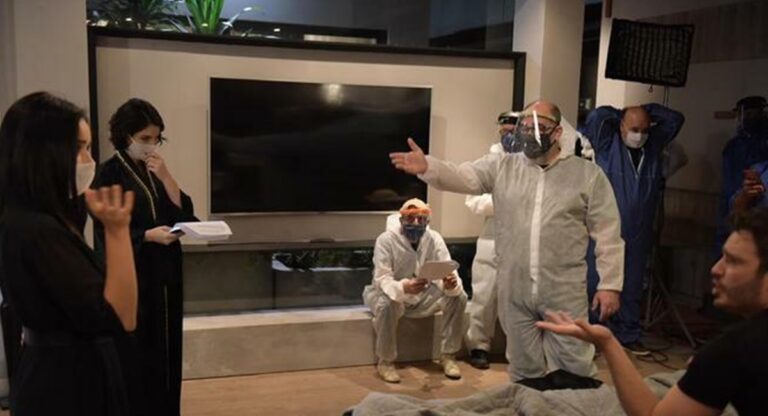 Distanciamento, higienização e discussões marcam volta das gravações de Amor Sem Igual