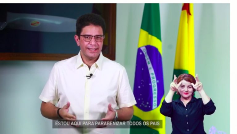 Em vídeo, Gladson Cameli parabeniza pais acreanos: “Que Deus abençoe cada um”