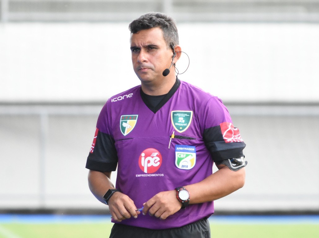 Federação de Futebol do Acre divulga escala de arbitragem do final de semana