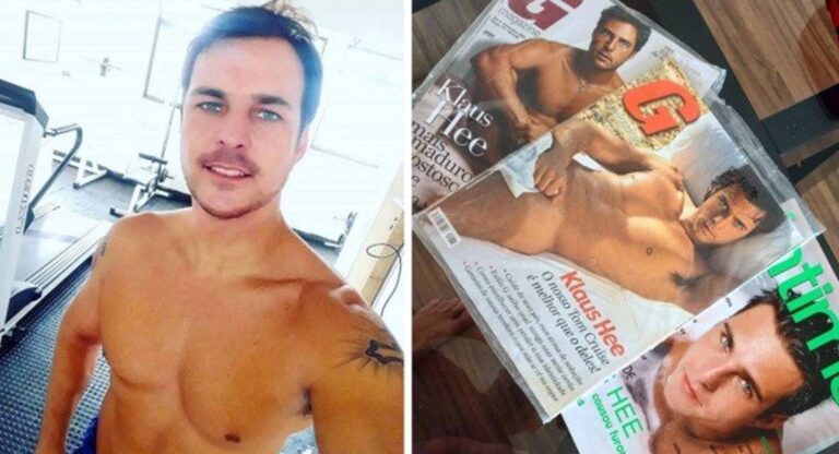 Ex-Dominó Klaus Hee arrecada R$ 7 mil com vendas de revistas de ensaio nu do seu acervo