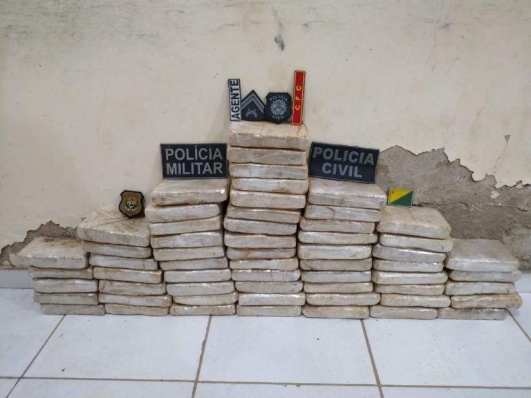 Em 10 dias, forças da Segurança do Acre apreendem mais de 500 quilos de drogas