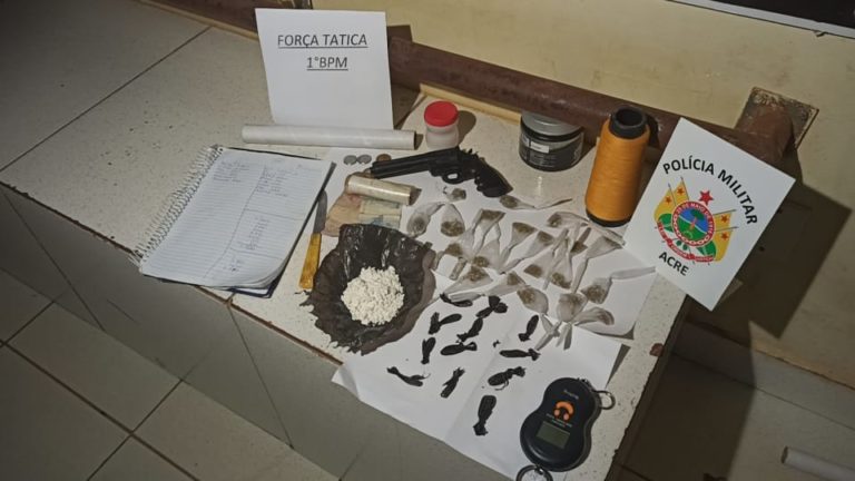 Após denúncia anônima, polícia fecha ‘boca de fumo’ no Esperança e prende um homem