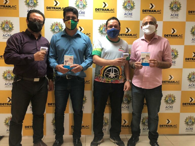 Autoescolas doam termômetros infravermelhos ao Detran para provas práticas