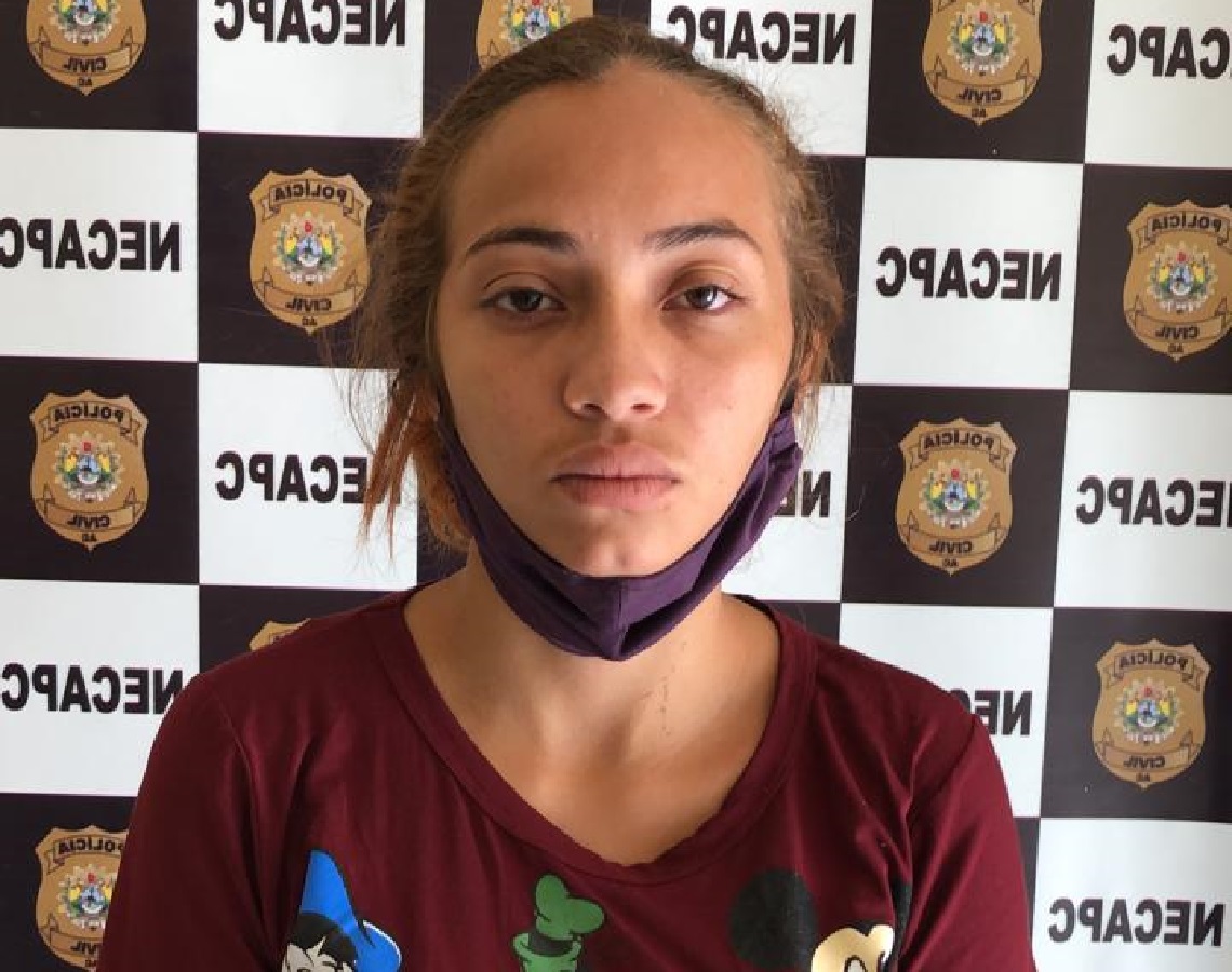 Jovem condenada por tráfico de drogas é presa pela Polícia Civil