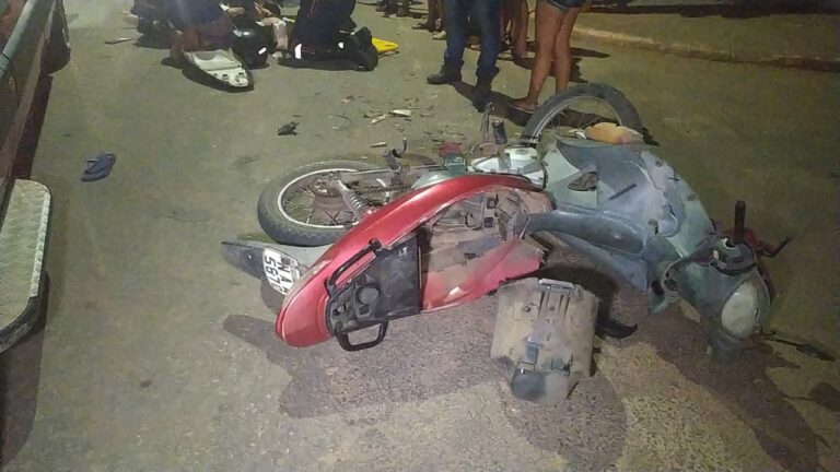 Motorista deixa motociclista ferido e foge sem prestar socorro
