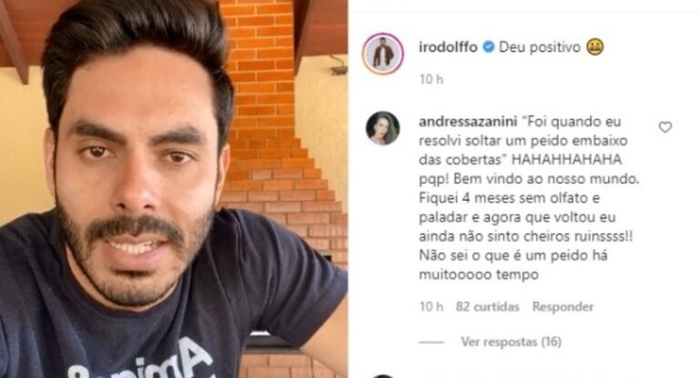 Sertanejo Rodolffo revela que “pum” o fez desconfiar da Covid