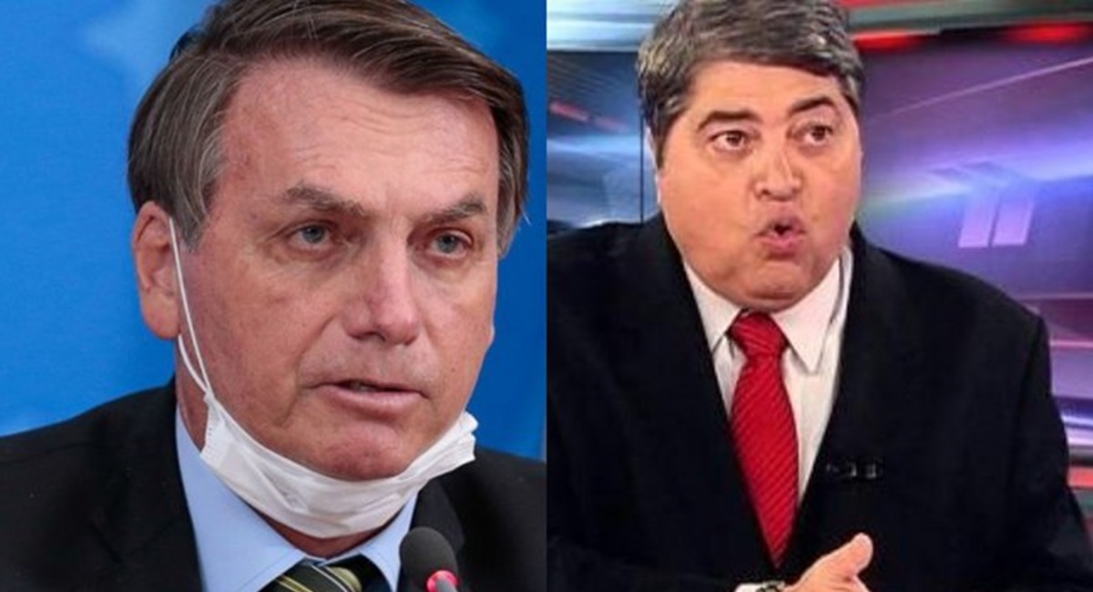 Datena se revolta com Bolsonaro e dispara: “Bundão é o senhor”; veja o vídeo