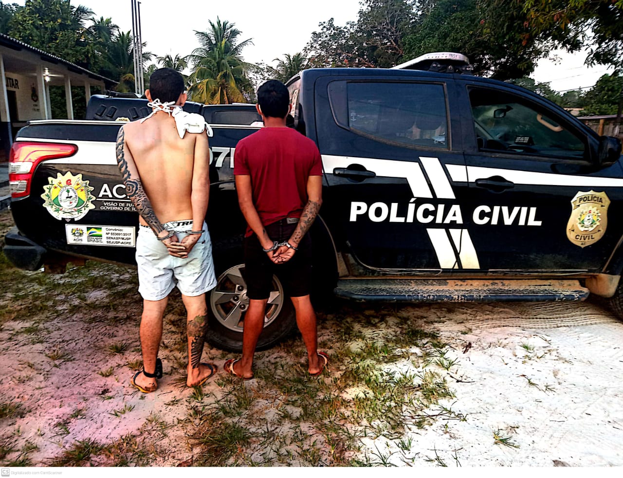 Dupla acusada de tráfico e integrar facção criminosa é presa no interior do Acre