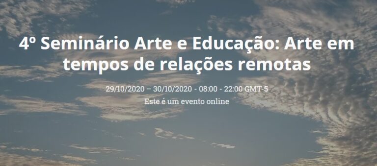 Seminário online da Ufac discute arte no contexto do isolamento social
