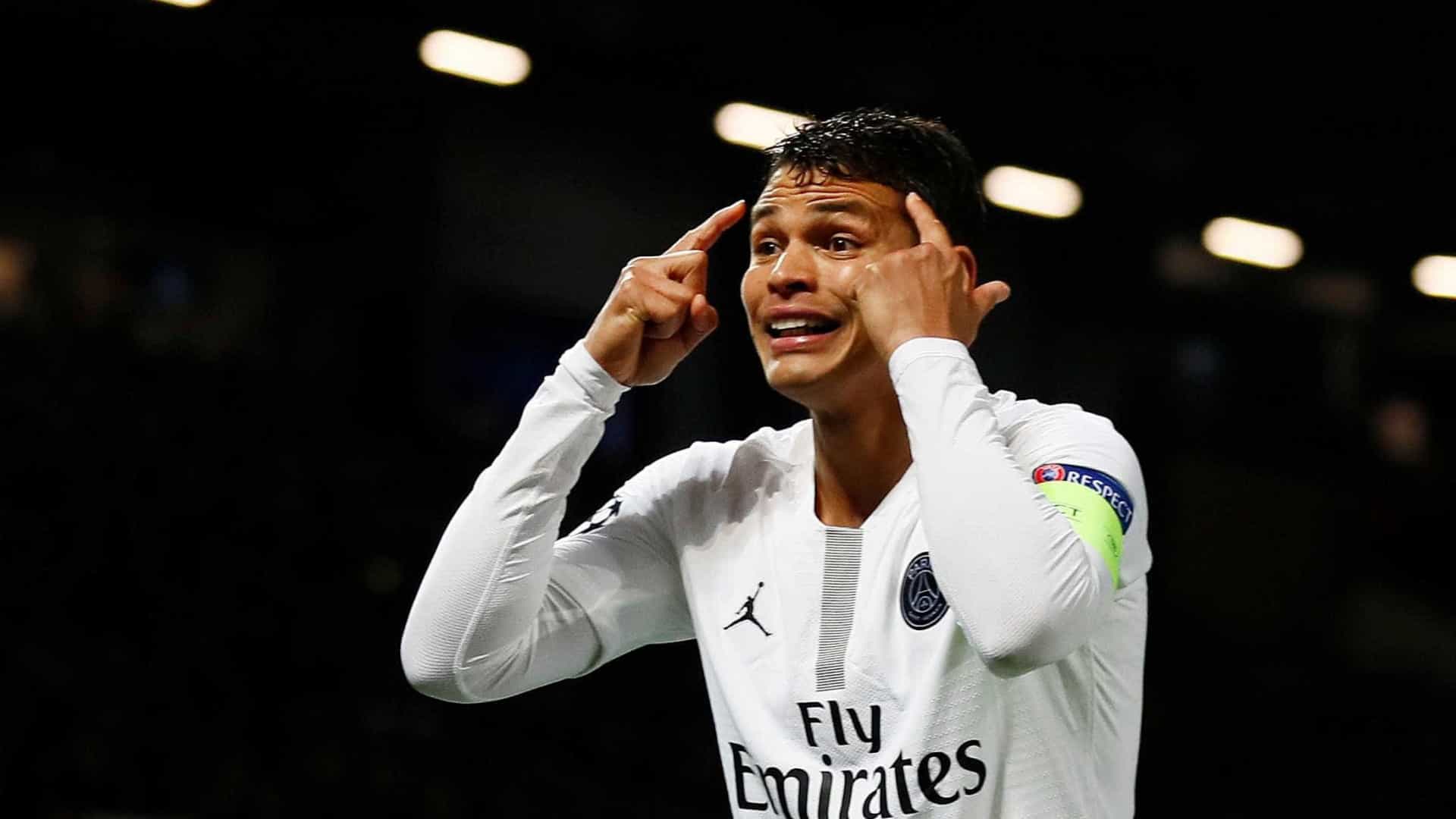 Thiago Silva se despede do PSG após oito anos defendendo o clube