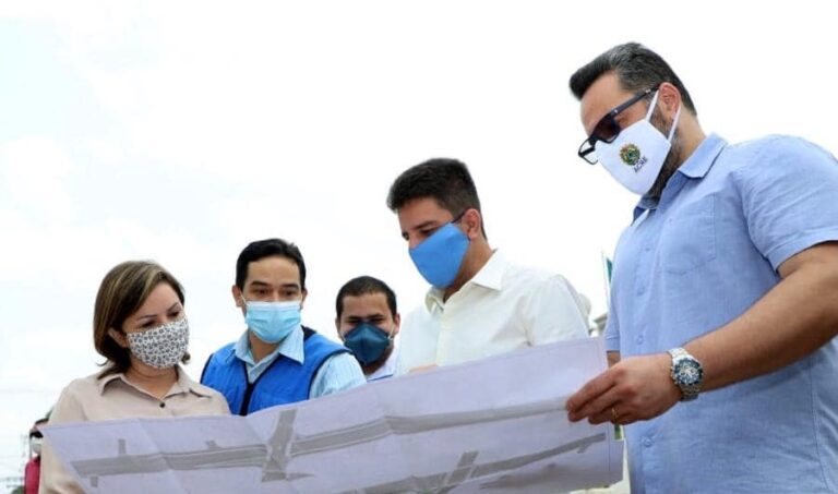 Gladson se reúne com Socorro Neri e Alan Rick para planejar instalação de viaduto