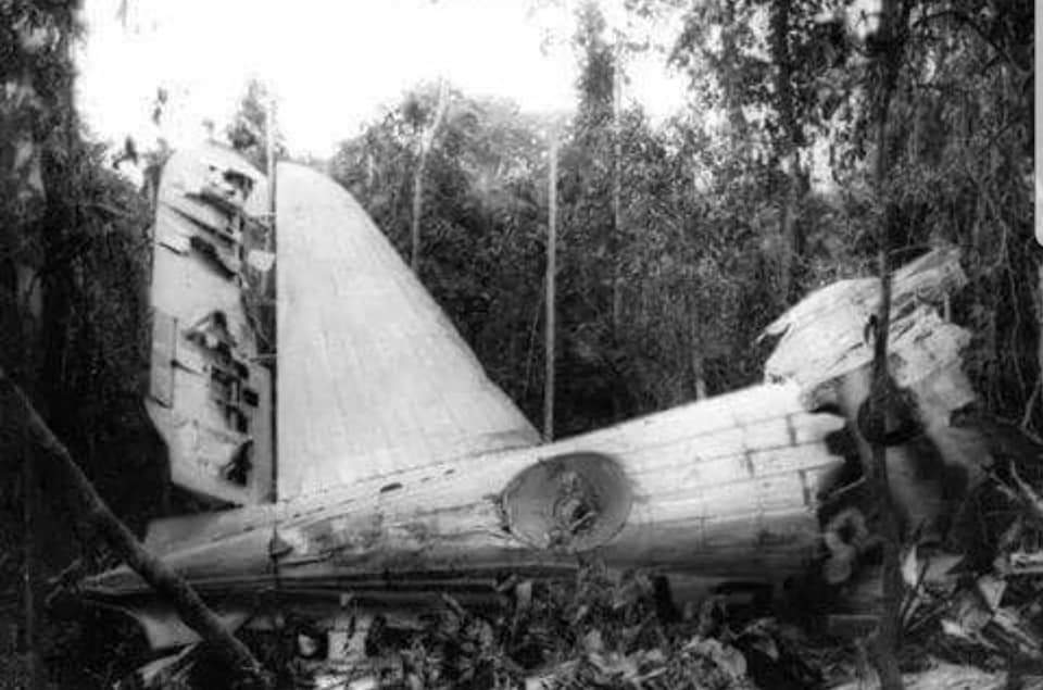 Vídeo: Jornalista mostra restos de avião que caiu há 49 anos em Sena