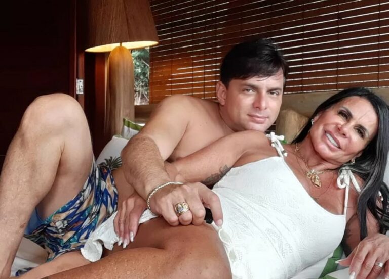 Casamento de Gretchen com saxofonista terá ouro comestível