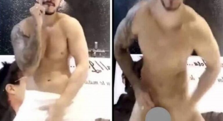 Olha o passarinho! MC deixa toalha cair em live e fica completamente nu