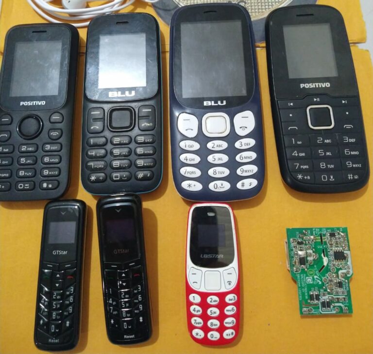 Na silêncio da noite, infratores da lei jogam pacote de celulares no presídio de Sena