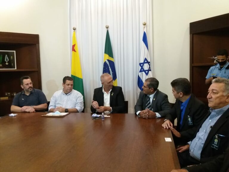 Embaixador de Israel é apresentado às potencialidades econômicas do Acre