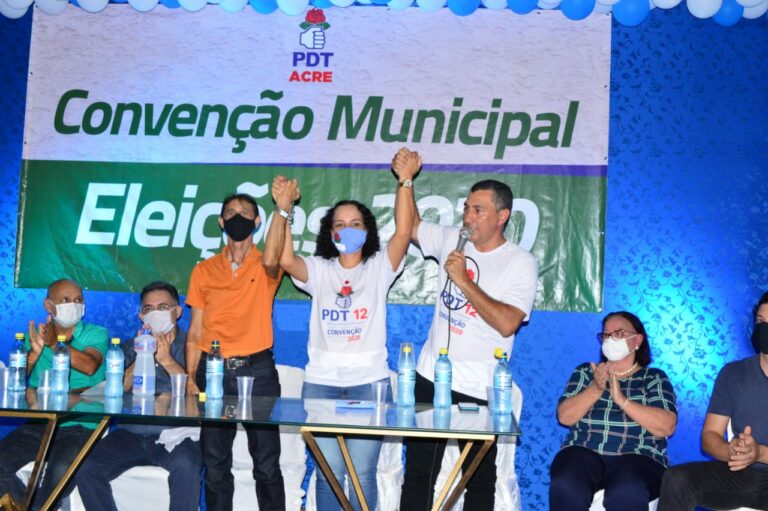 PDT de Tarauacá oficializa Maria Lucinéia como candidata à Prefeitura do município
