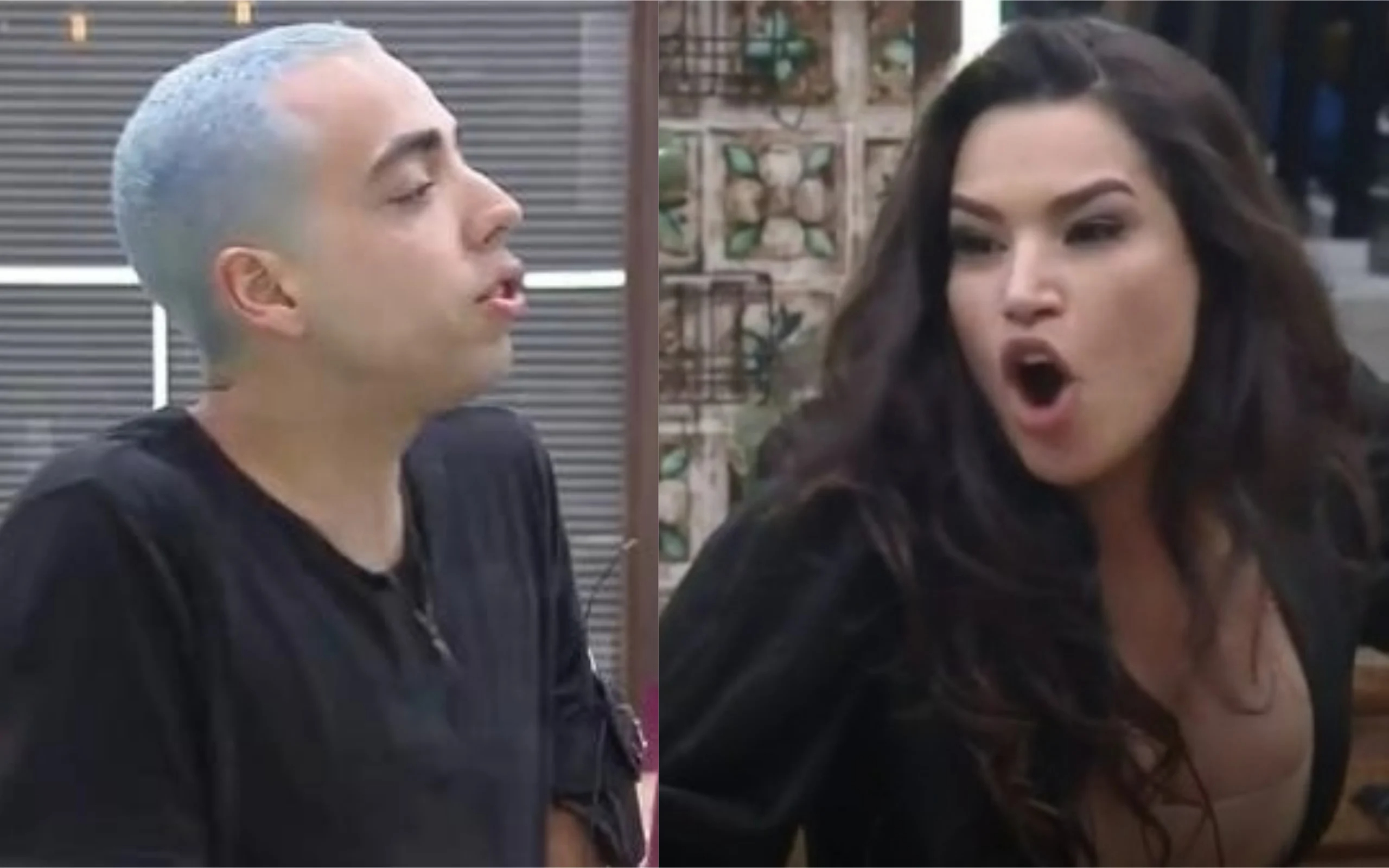 Festa empolga peões e acreana Raissa Barbosa e Lucas Selfie se beijam