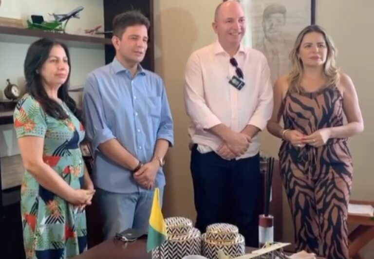 Gladson declara apoio à pré-candidatura de Gehlen e Toinha para prefeitura de Sena