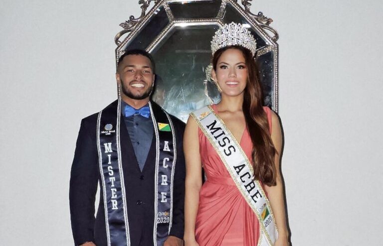 Nova Miss Acre é de Cruzeiro do Sul e Mister é mecânico de Porto Acre