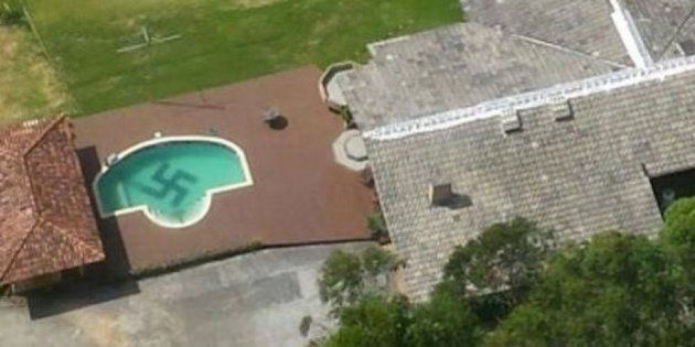 PL vai expulsar candidato a vereador que tem desenho de suástica na piscina