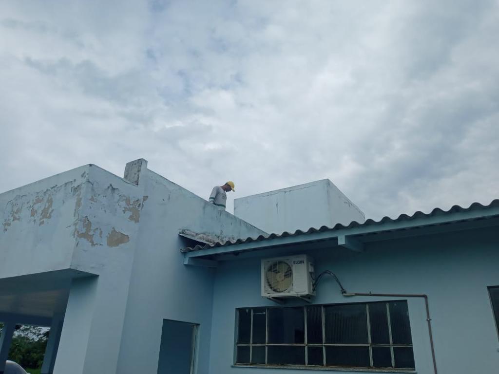 FCCV realiza serviços de manutenção na UBS Arito Rosas, no bairro Miritizal FCCV realiza serviços de manutenção na UBS Arito Rosas, no bairro Miritizal