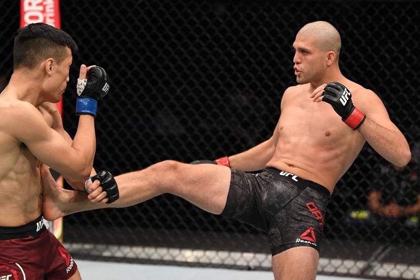 Brian Ortega vence o Zumbi Coreano na Ilha da Luta por decisão unânime dos juízes