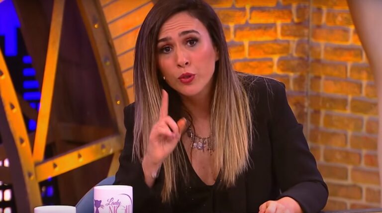 Tatá Werneck perde a paciência com Fabíola Reipert: “Amarga”