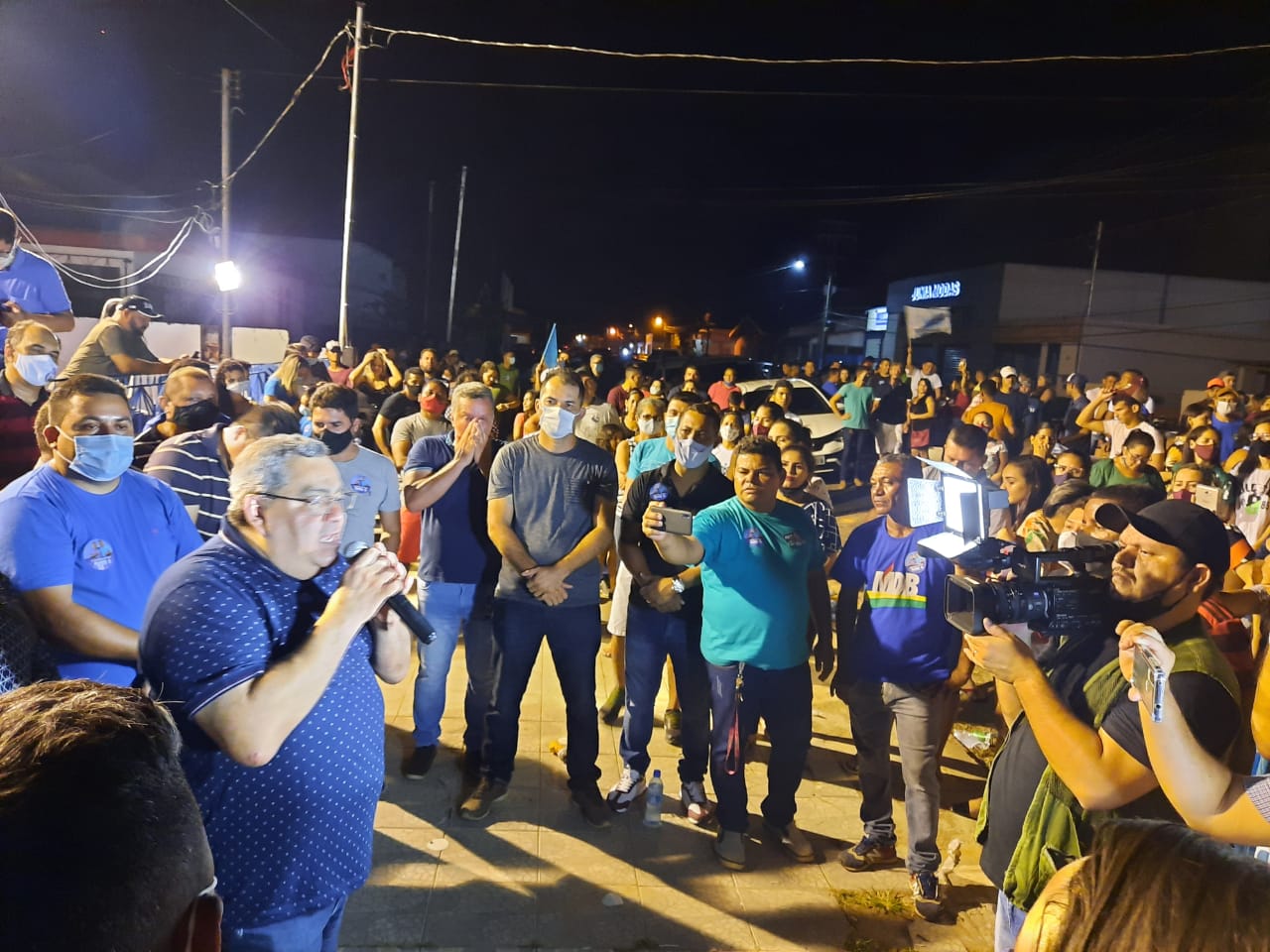 Pontapé: Coligação do 15 inaugura comitê e lança campanha de Mazinho à reeleição