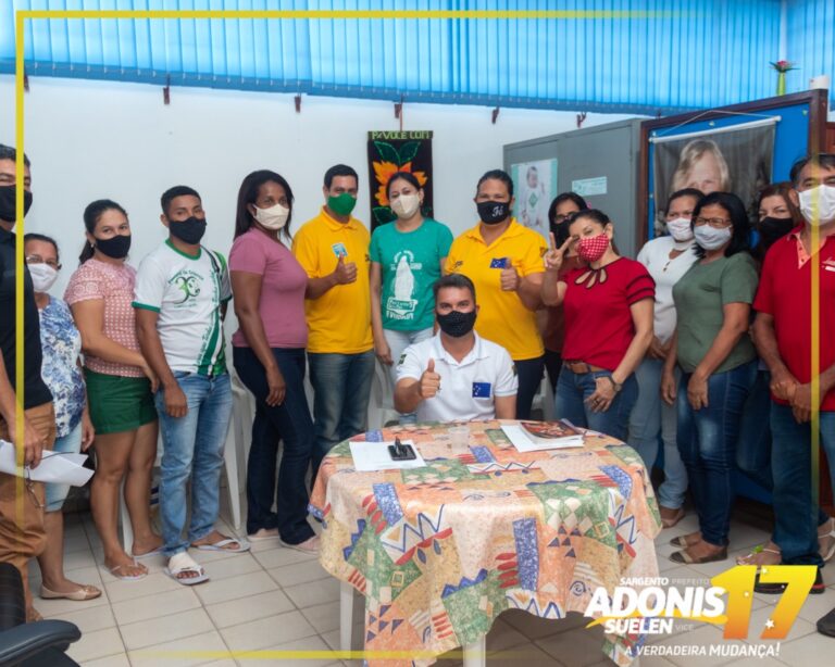 Lojistas aderem à candidatura de Sargento Adonis e Suelen Oliveira