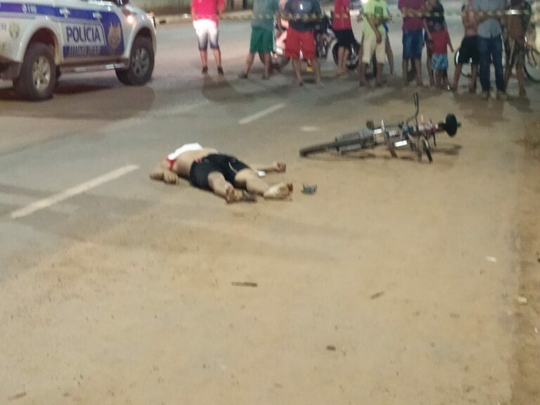 Auxiliar de mecânico é morto com tiro nas costas enquanto andava de bicicleta na Sobral