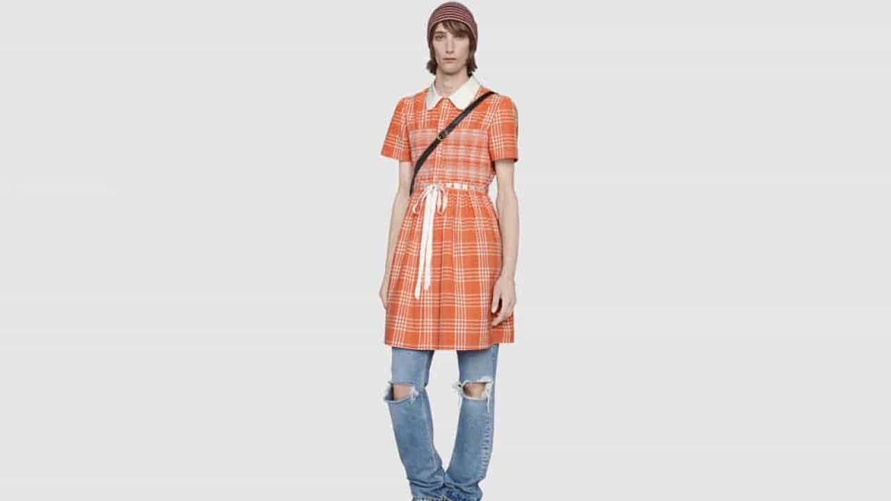 Gucci desafia “estereótipos tóxicos” e lança vestido masculino
