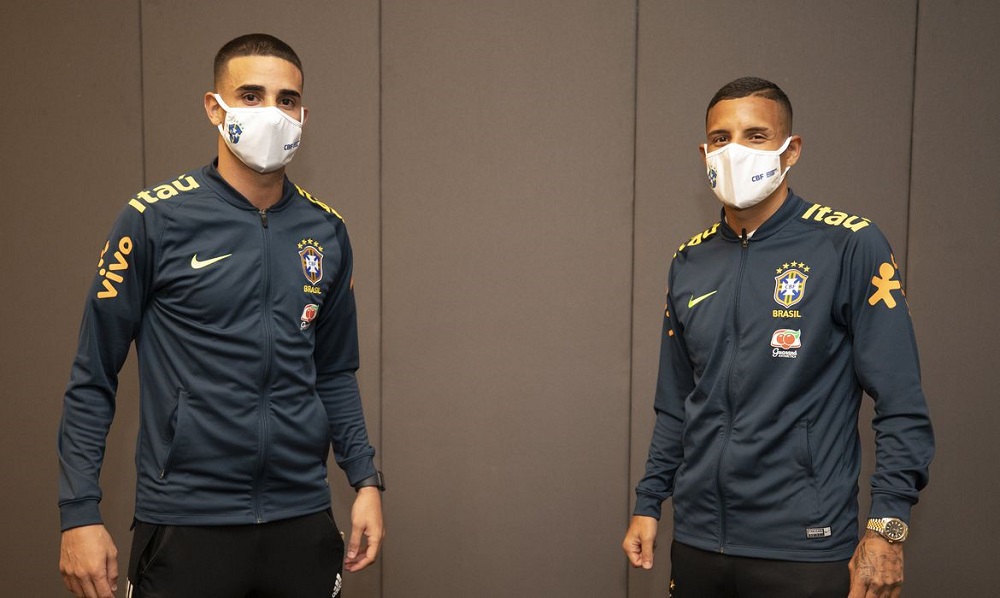 Thiago Galhardo e Guilherme Arana se apresentam à seleção Thiago Galhardo e Guilherme Arana se apresentam à seleção