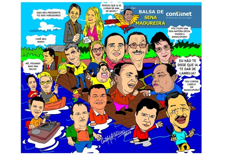 Candidatos não eleitos de Sena Madureira já estão na balsa a caminho de Manacapuru