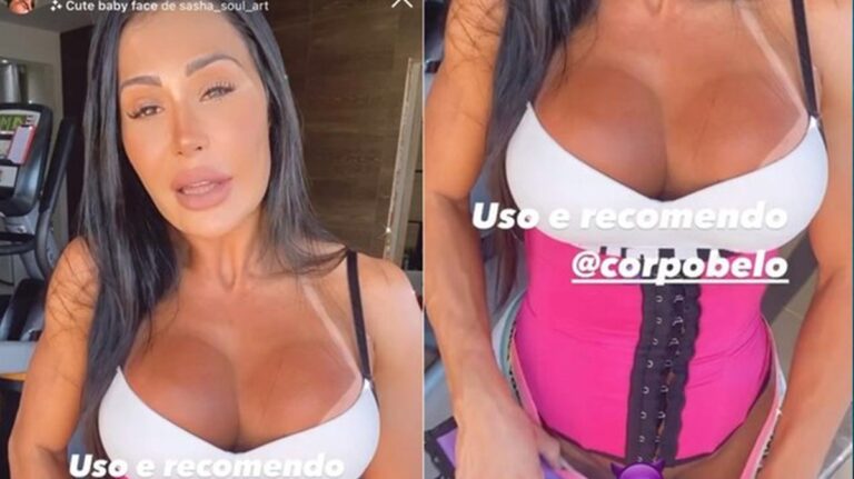 Nudes: Gracyanne Barbosa deixa escapar partes íntimas em vídeo