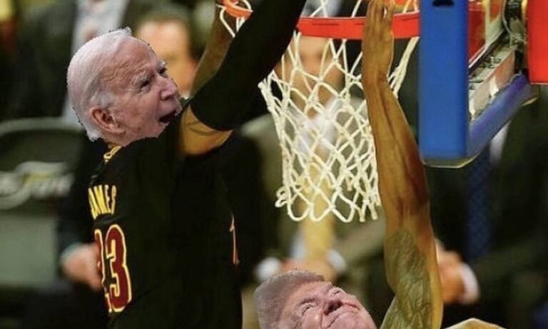 LeBron lembra toco icônico e provoca Trump após eleição de Biden