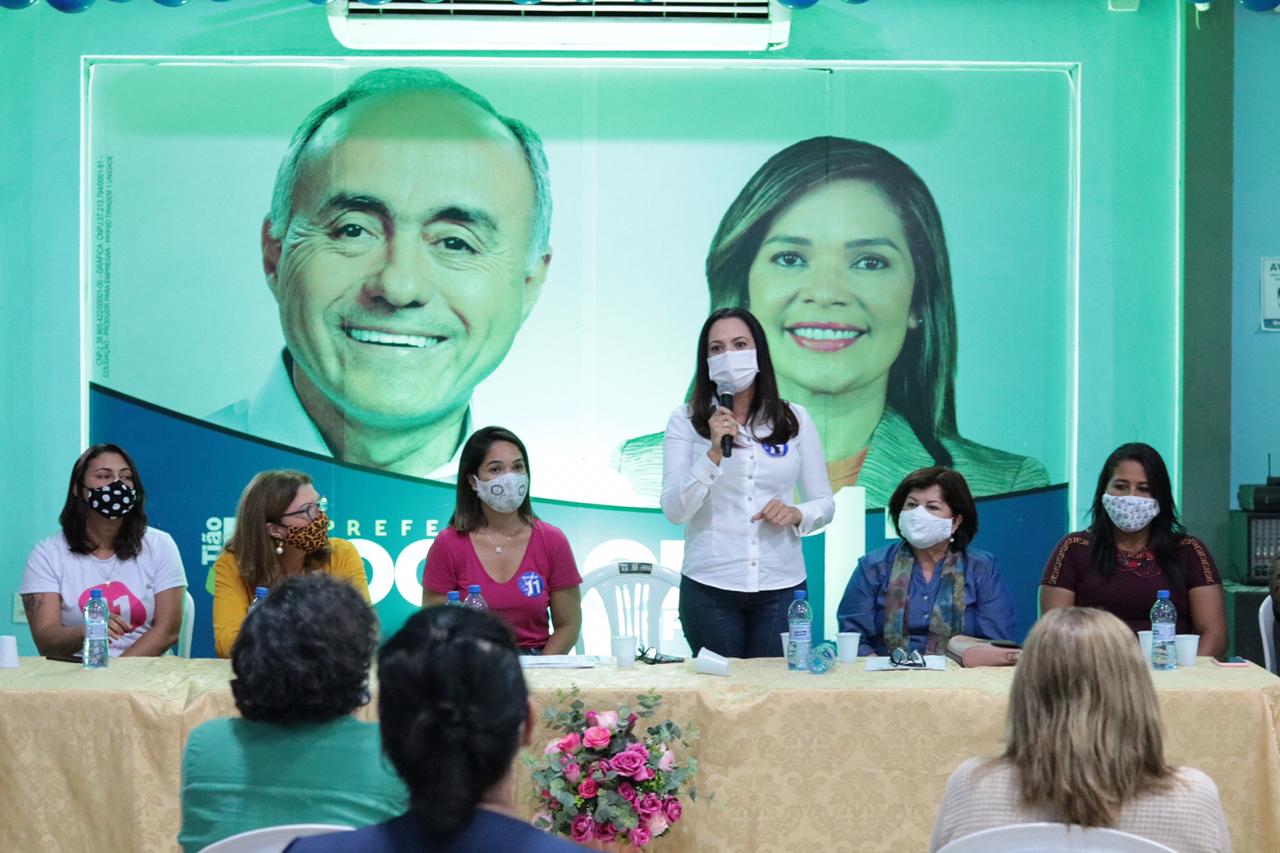 Mailza reforça a força da mulher na política em evento com apoiadoras do Bocalom e Marfisa