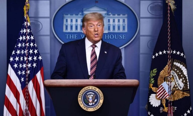 Trump chama votos contrários de ilegais e diz que está sendo trapaceado