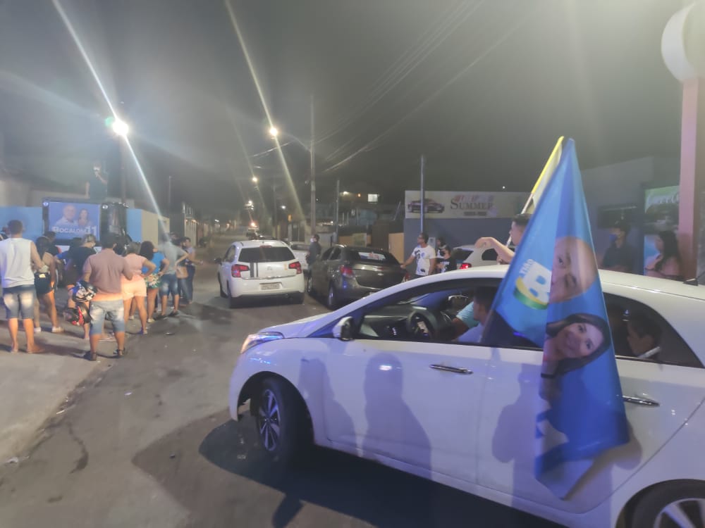 Militantes festejam ida de Bocalom ao segundo turno: “Uma festa de Davi contra Golias”