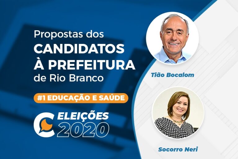 Confira as principais propostas de Socorro Neri e Bocalom para Educação e Saúde