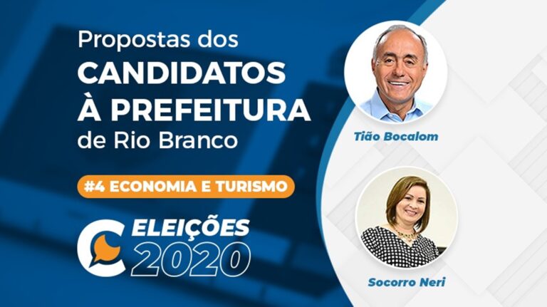 Confira algumas das propostas de Socorro Neri e Bocalom para Economia e Turismo